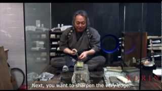 Learn How to Sharpen Episode 5  Yanagi Basics [upl. by Amalea]