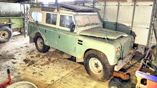 JENSEN INTERCEPTOR V8 LAND ROVER BARN FIND [upl. by Anahsirk]