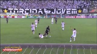 Santos 2 x 3 Corinthians 24°Rodada Campeonato Brasileiro 2010 [upl. by Salocin]