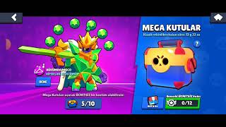 ücretsiz mega kutu açtım brawl stars 3 bölüm [upl. by Ennaihs117]