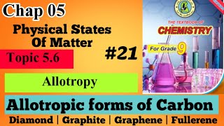 Allotropy  Allotrope of Carbon  Chap 5  Class 9 Chemistry [upl. by Mulry]