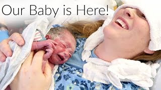 Birth Vlog  Welcome Luke Ballinger [upl. by Labannah]