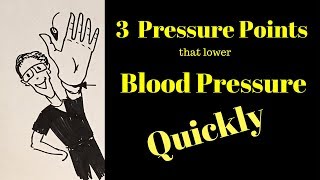 3 PRESSURE POINTS that lower blood pressure QUICKLY [upl. by Reggis]