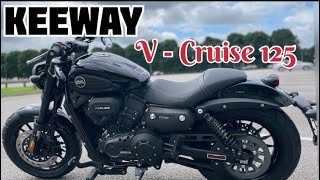 Keeway vcruise 125 review This is the 125cc motorcycle you should buy [upl. by Okoyik]