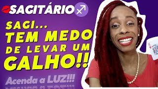 Sagitário no Amor ♐ ❤️🤟🏾😅É UM MEDO DE SER ABANDONADO E LEVAR🤟🏾 PRECISA FAZER TERAPIA COM TITIA [upl. by Zel]