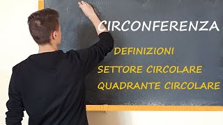 Circonferenza  PARTE 1 [upl. by Eitsud]