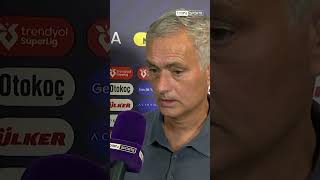 🎙️ Mourinhonun Derbi Mağlubiyeti Sonrası Görüşleri shorts fenerbahçe galatasaray [upl. by Nnylirej]