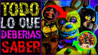 TODO LO QUE NECESITAS SABER ANTES DE VER LA PELÍCULA DE FIVE NIGHTS AT FREDY’S [upl. by Swithbert]