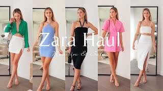 FIRST ZARA AUTUMNFALL HAUL amp TRY ON 2021  Rachel Holland [upl. by Omura]