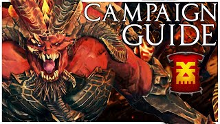 Khorne Campaign Guide  Total War Warhammer 3 [upl. by Struve611]