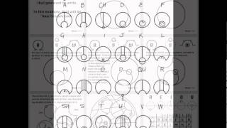 how to write Gallifreyan by loren sherman [upl. by Alleber]