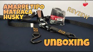 AMARRE CON MATRACA HUKSY  Unboxing y Review [upl. by Benedikt]