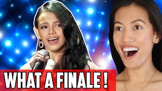 Zephanie Dimaranan  Lipad Ng Pangarap Reaction  The Finals She Nails It On Idol Philippines 2019 [upl. by Kostman]