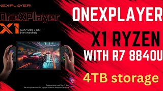 OnexPlayer X1 Ryzen Edition ryzen tabs gamingtablet oneplayer 4tb [upl. by Zucker434]