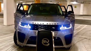 The New Range Rover Sport SVR 2021 Test Drive [upl. by Anitsirt996]