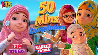 Kaneez Fatima Cartoon Series Compilation  Episodes 16 to 27  3D Animation Urdu Stories For Kids [upl. by Ettenna]