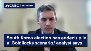 South Korea election has ended up in a Goldilocks scenario analyst says [upl. by Led]