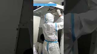 Change Filter Biosafety Cabinet Class III  Kemo [upl. by Schapira789]