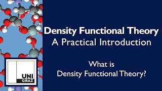 Introduction to Density Functional Theory Part One Background [upl. by Akimat]