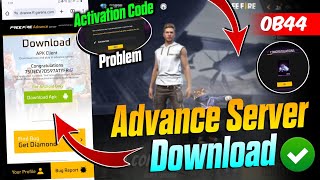 free fire ob44 advance server  ff advance server  free fire ob44 advance server download kese kare [upl. by Nelra]