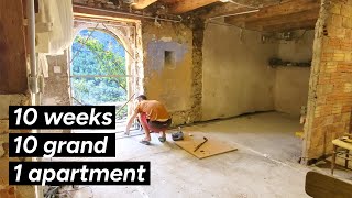 I Transformed an Old Basement into a Beautiful Apartment  🏠 DIY Renovation [upl. by Arebma]