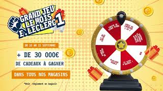 30 000€ de cadeaux à gagner  Mois ELeclerc [upl. by Atnicaj436]