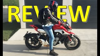 MV Agusta 800 Rivale 2017┃REVIEW┃First Test Ride to Work [upl. by Anomor]