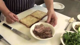 How To Make A Roast Beef Sandwich [upl. by Jennee]