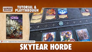 Skytear Horde  Tutorial amp Playthrough [upl. by Helen295]