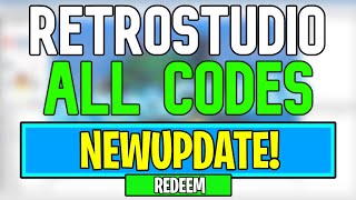 New RetroStudio Codes  Roblox RetroStudio Codes May 2024 [upl. by Natanoj989]