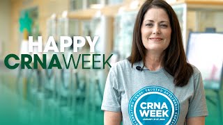 Happy CRNA Week from the USF College of Nursing [upl. by Nnylatsyrc852]