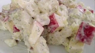 Dilled Apple Potato Salad  Potato Salad Recipes [upl. by Charyl]