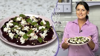 Ужин за 5 минут😃 САЛАТ со свеклой и СЫРОМ фета 🥗 ВКУСНО и ПОЛЕЗНО😋 Готовим дома с Лизой Глинской🙂 [upl. by Izawa]