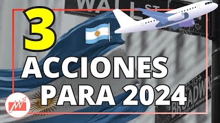 ACCIONES ARGENTINAS para INVERTIR en 2024 Esta es mi estrategia actualizada [upl. by Rochell]