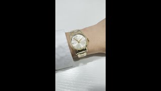 Rolex Air King 5506 Gold 34mm [upl. by Oiram870]