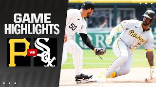 Pirates vs White Sox Game Highlights 71324  MLB Highlights [upl. by Sucramel854]