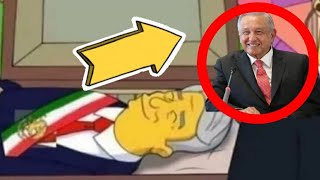 Los Simpson predicen la muerte de AMLO tras su desvanecimiento [upl. by Martijn]