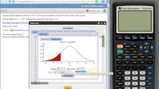 Using stat crunch to find a pvalue given a test statistic [upl. by Airednaxela]