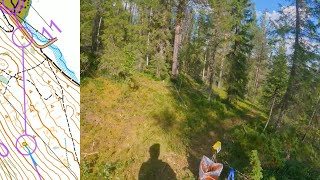 Lapland O Week 2024 day 4  Orienteering Headcam video [upl. by Ardaed]