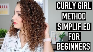 Curly Girl Method Simplified for Beginners  What is the curly girl method amp steps [upl. by Tamberg]