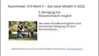 Automower 310 Mark II Besonderheiten [upl. by Eiramnerual]