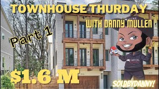 Townhouse Thursday  Episode 50  Charlotte NC Elizabeth Community  House Tour Part 1 [upl. by Nadaba]