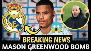 NOW🚨MAN UTD PAYING CLOSE INTEREST AS REAL MADRID CIRCLE MASON GREENWOOD🔥MUFC LATEST NEWS [upl. by Ater]