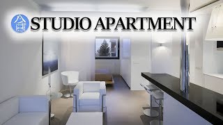 💗 100 Small Studio Apartments With Beautiful Design – Best Decorating Ideas [upl. by Domel]