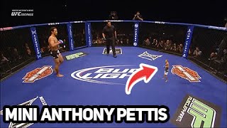 mini Anthony Pettis cage kick vs Benson Henderson [upl. by Esertap465]