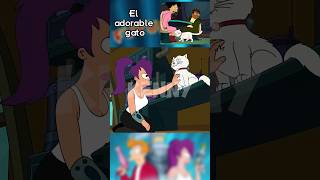 El adorable gato 🤩🐈 T07 Ep08 P2  Futurama [upl. by Ynahpets]