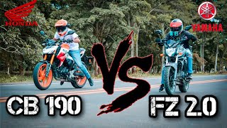 Fz 20 Vs Cb190r Duelo a Muerte  DragónBikerZ Drag race 🏁🔥 [upl. by Abshier]