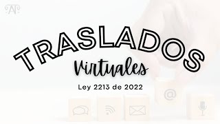 Traslados virtuales en Colombia [upl. by Redyr246]