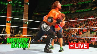 John Cena Vs AJ Styles  Money In The Bank Full Match  2024 [upl. by Tavey]