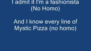 No Homo LYRICS The Lonely Island [upl. by Eiuqnom]